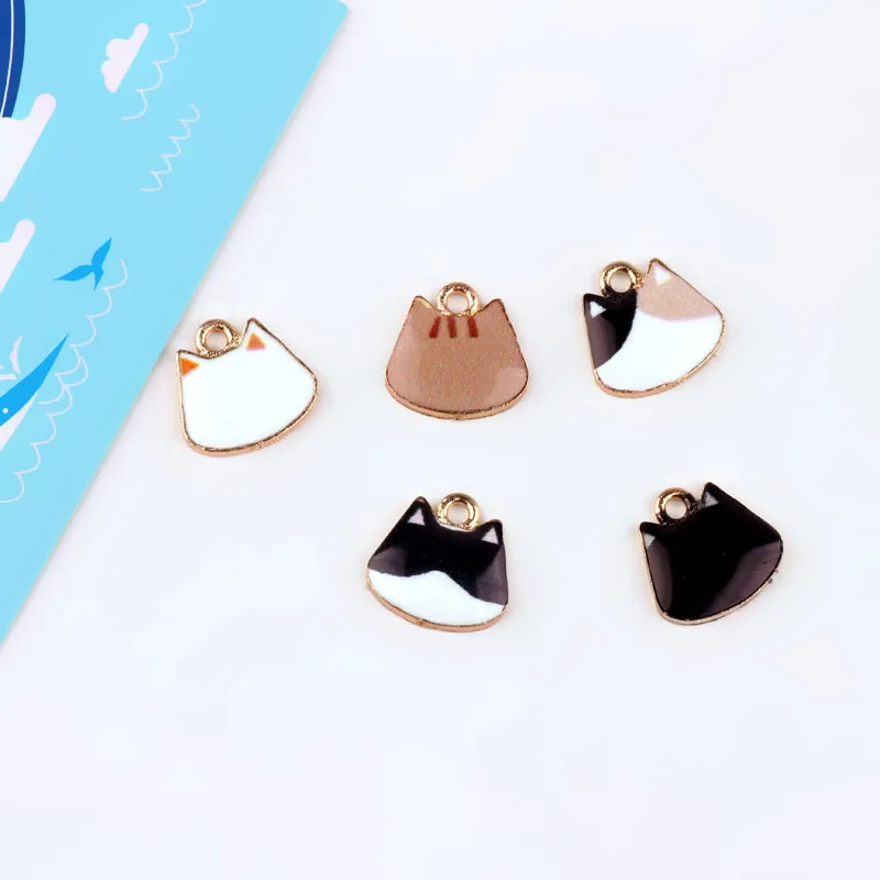10PCS Cute Cats Head Enamel Charms Bracelets Gold Cat Alloy Floatings DIY Necklace Earring Jewelry Pendant Accessories YZ082
10PCS Cute Cats Head Enamel Charms Bracelets Gold Cat Alloy Floatings DIY Necklace Earring Jewelry Pendant Accessories YZ082