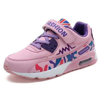 2018 Autumn New Style Air Cushion Girls Sneakers Kids Running Shoes Children's Outdoor Sport Shoes PU Leather Footwear
2018 Autumn New Style Air Cushion Girls Sneakers Kids Running Shoes Children's Outdoor Sport Shoes PU Leather Footwear