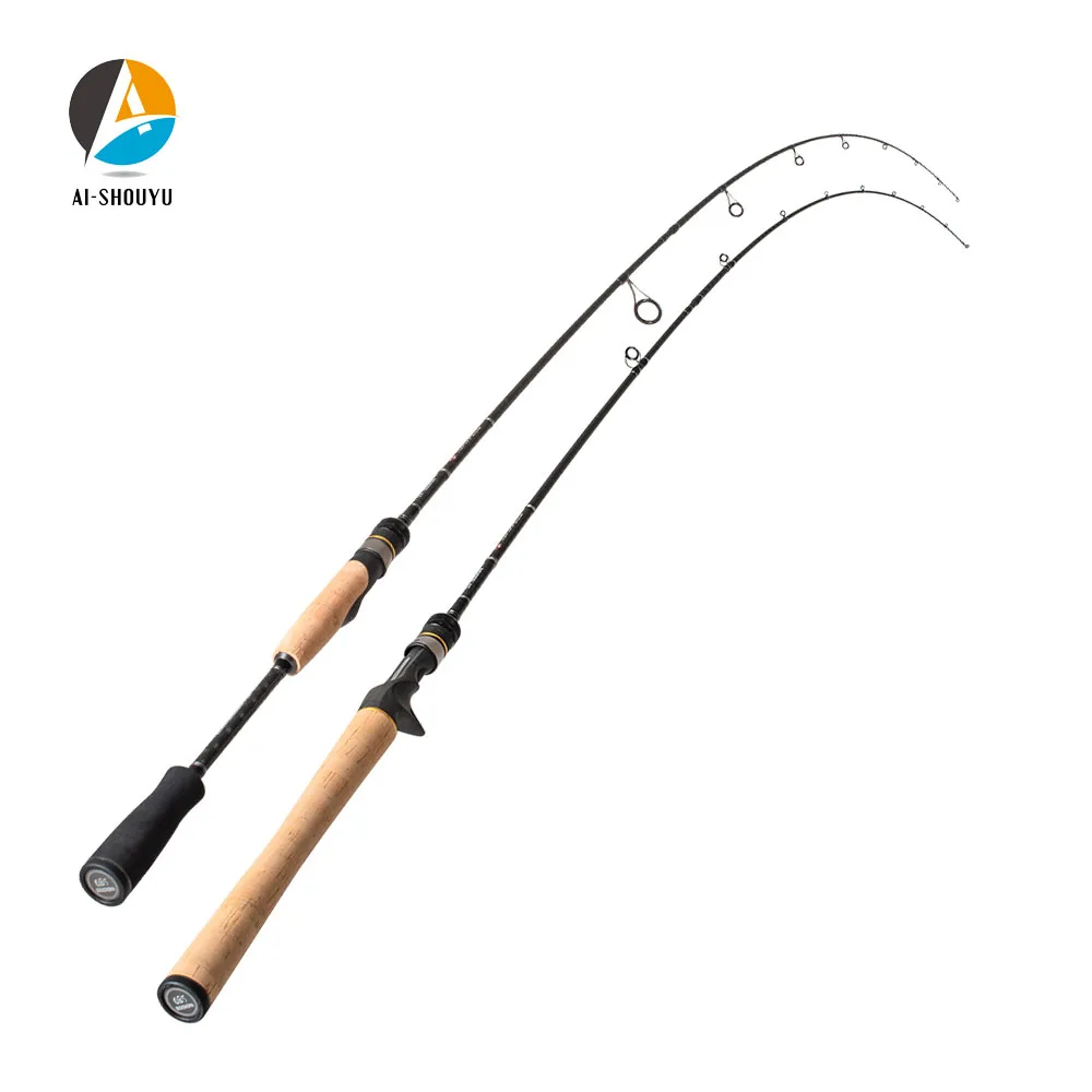 2.1m 2.4m 2.28m Carbon Fiber Spinning Fishing Rod ML/M/MH Power Fuji Oxide Lure Fishing Rod 2 Sections Soft Portugal Cork Handle
2.1m 2.4m 2.28m Carbon Fiber Spinning Fishing Rod ML/M/MH Power Fuji Oxide Lure Fishing Rod 2 Sections Soft Portugal Cork Handle