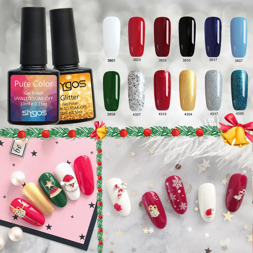 SLYGOS 2018 Christmas Limited 12 Colors 10ML Soak Off UV LED Nail Gel Polish Lacquer Long Lasting UV Gel Varnish XMAS
SLYGOS 2018 Christmas Limited 12 Colors 10ML Soak Off UV LED Nail Gel Polish Lacquer Long Lasting UV Gel Varnish XMAS