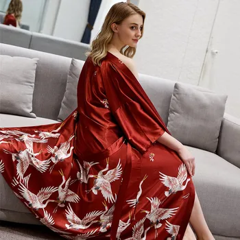X Long Satin Women Silk Nightgown Summer Satin Silk Sleepshirt Sleep Sexy V Neck Sleepwear Half Sleeve Comfortable Homewear
X Long Satin Women Silk Nightgown Summer Satin Silk Sleepshirt Sleep Sexy V Neck Sleepwear Half Sleeve Comfortable Homewear