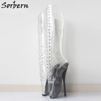 Sorbern 2018 Woman Boots Sexy Transparent Clear Vinyl Thin Fashion Ballet Boots New Fetish High Heel Shoes For Woman
Sorbern 2018 Woman Boots Sexy Transparent Clear Vinyl Thin Fashion Ballet Boots New Fetish High Heel Shoes For Woman