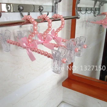 Pink Plastic Pearl Bow Pants Trousers Skirt Hanger Clothes Hangers for Children Kid
Pink Plastic Pearl Bow Pants Trousers Skirt Hanger Clothes Hangers for Children Kid