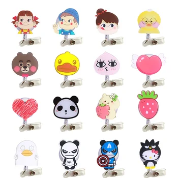 New Acrylic card case holder Bank Credit Card Holders Card Bus ID Holders Identity Badge with Cartoon Retractable Reel
New Acrylic card case holder Bank Credit Card Holders Card Bus ID Holders Identity Badge with Cartoon Retractable Reel
