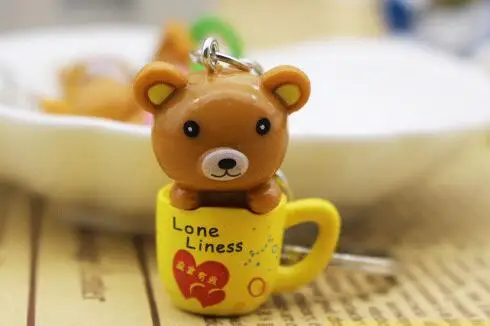 20pcs/lot creative style cute cup bear keychain unisex casual cartoon bear key ring
20pcs/lot creative style cute cup bear keychain unisex casual cartoon bear key ring