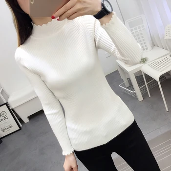 2019 Autumn Winter New Women Turtleneck Warm Sweaters Slim Female Sweater Knitted Slim Pullover Ladies Casual Shirt Clothing
2019 Autumn Winter New Women Turtleneck Warm Sweaters Slim Female Sweater Knitted Slim Pullover Ladies Casual Shirt Clothing