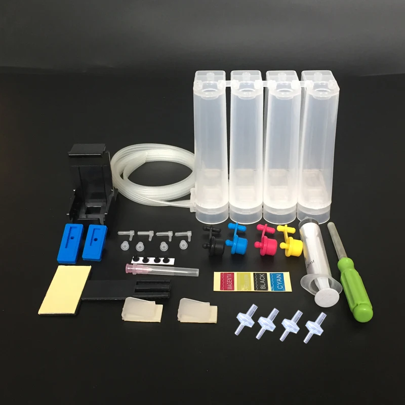 4 color for HP CISS Continuous Ink Supply System Accessories Tank syringe Refiill tool Needle 5CM Drill Air filter Bend sleeve
4 color for HP CISS Continuous Ink Supply System Accessories Tank syringe Refiill tool Needle 5CM Drill Air filter Bend sleeve