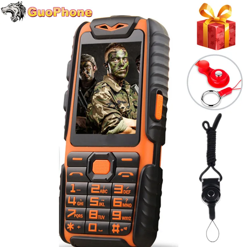 WaterProof A6 Power Bank Phone Shockproof Loud Speaker Strong Flashlight Dual SIM 2.4inch(Can ADD Rusian Keyboard)
WaterProof A6 Power Bank Phone Shockproof Loud Speaker Strong Flashlight Dual SIM 2.4inch(Can ADD Rusian Keyboard)