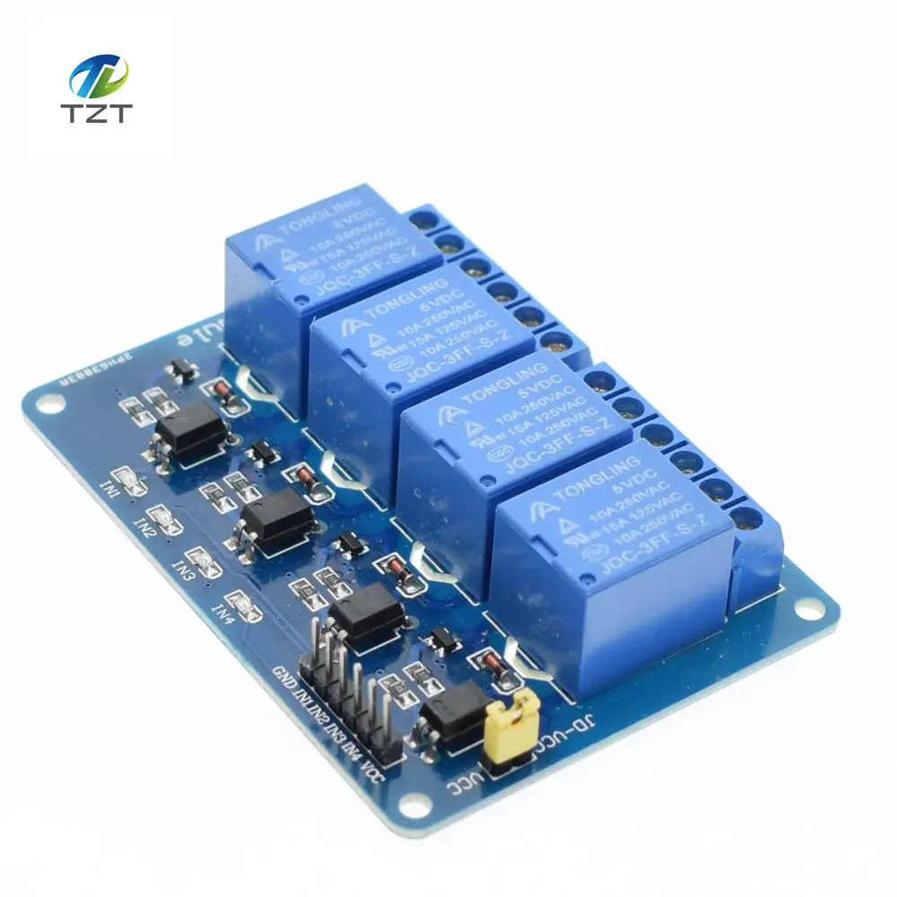 1PCS !4 channel relay module 4-channel relay modules, relay control board with optocoupler
1PCS !4 channel relay module 4-channel relay modules, relay control board with optocoupler
