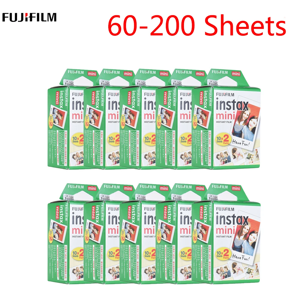 Genuine Fujifilm Instax Mini 8 9 Film 60-200 Sheet Fujifilm Instax Mini White Film for Fujifilm Instax Mini 7s/8/25/90/9 Film
Genuine Fujifilm Instax Mini 8 9 Film 60-200 Sheet Fujifilm Instax Mini White Film for Fujifilm Instax Mini 7s/8/25/90/9 Film