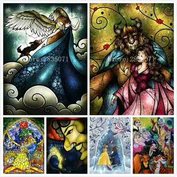 2019 New Diamond Painting Cross Stitch Beauty Beast Needlework square Rhinestone Mosaic Diamond Embroidery Home Decor
2019 New Diamond Painting Cross Stitch Beauty Beast Needlework square Rhinestone Mosaic Diamond Embroidery Home Decor