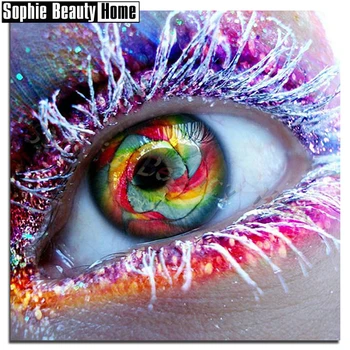 2018 New 5D DIY Round Square Diamond painting Mosaic Cross Stitch Beautiful Eyes Diamond Embroidery Wall Decoration 051601
2018 New 5D DIY Round Square Diamond painting Mosaic Cross Stitch Beautiful Eyes Diamond Embroidery Wall Decoration 051601