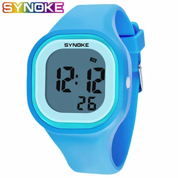 Students Kids Digital Watch Boy Girls Sport Wrist Clock Silicone Alarm LED Light Digital Electronic Wholesale erkek saat Relogio
Students Kids Digital Watch Boy Girls Sport Wrist Clock Silicone Alarm LED Light Digital Electronic Wholesale erkek saat Relogio
