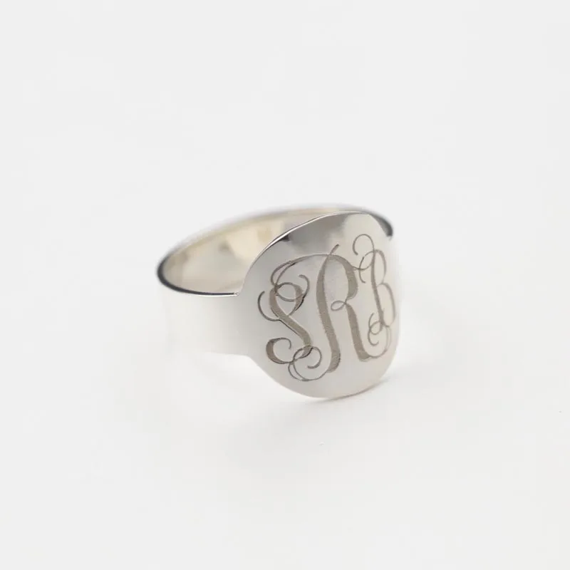 Stamped 3 Initals Solid Silver Men Rings Customized Monogrammed Name Father Rings Christmas Gift
Stamped 3 Initals Solid Silver Men Rings Customized Monogrammed Name Father Rings Christmas Gift