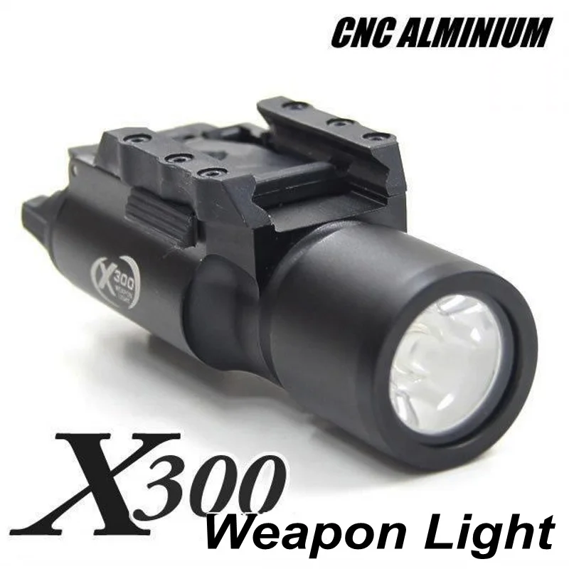 Tactical Airsoft Arma X300 Flashlight LED Weapon Light Softair Military Shooting Hunting Rifle Gun Lamp Pistol Light
Tactical Airsoft Arma X300 Flashlight LED Weapon Light Softair Military Shooting Hunting Rifle Gun Lamp Pistol Light