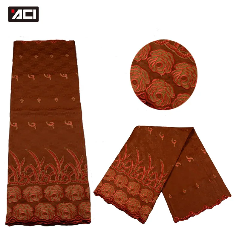 ACI African Bazin Riche Embroidered Lace Fabric 5Yards/Bag New Fashion Guinea Brocade Jacquard Damask Shadda African Lace Fabric
ACI African Bazin Riche Embroidered Lace Fabric 5Yards/Bag New Fashion Guinea Brocade Jacquard Damask Shadda African Lace Fabric