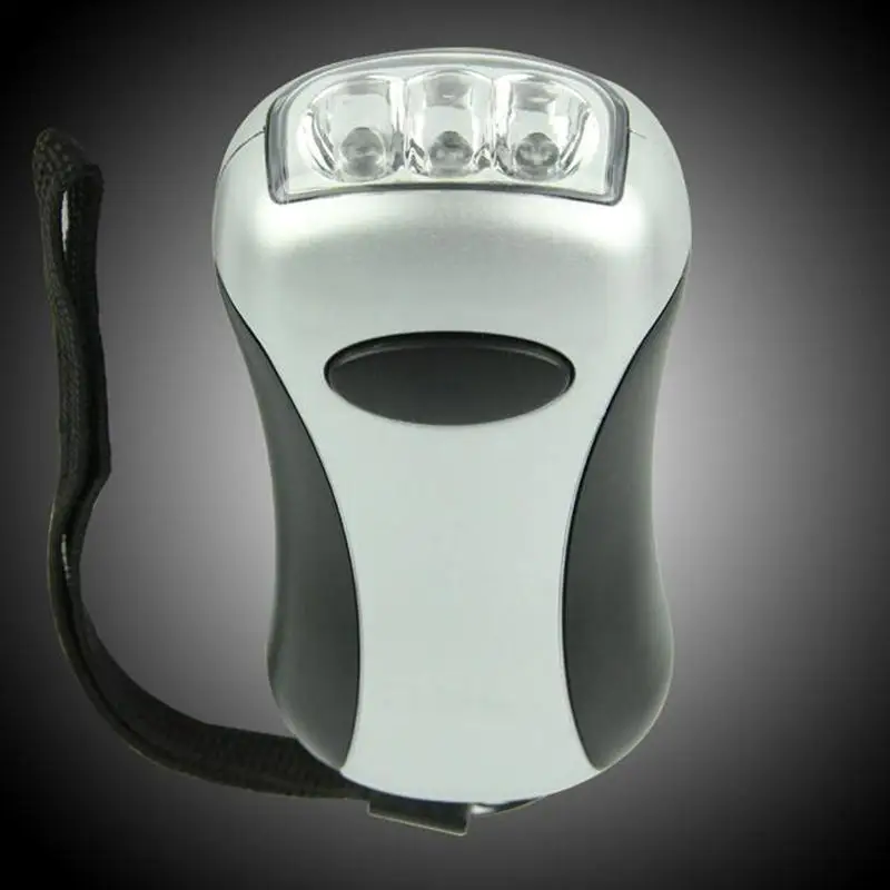 LanLan 3 LED Creative Hand Flashlight LED Light Generator Flashlight for Emergency Lamp Outdoor Home Use Dynamo Flashlight
LanLan 3 LED Creative Hand Flashlight LED Light Generator Flashlight for Emergency Lamp Outdoor Home Use Dynamo Flashlight