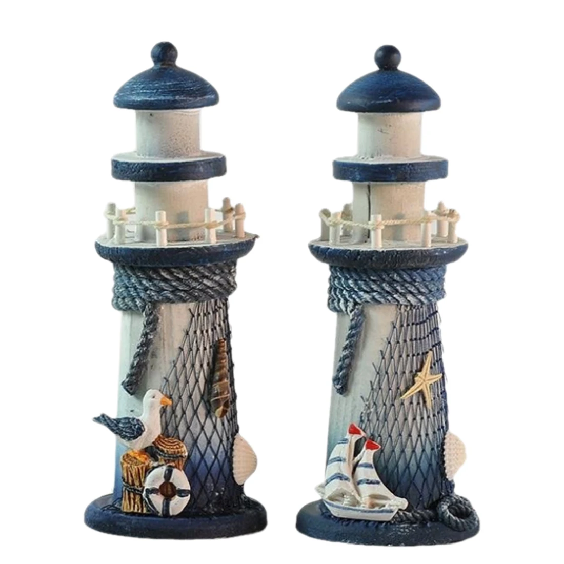 2pcs /Set Decoration Crafts Mediterranean Style Lighthouse Wall Decor Creative Home Ornaments Decorations - Seagulls + Sailboats
2pcs /Set Decoration Crafts Mediterranean Style Lighthouse Wall Decor Creative Home Ornaments Decorations - Seagulls + Sailboats