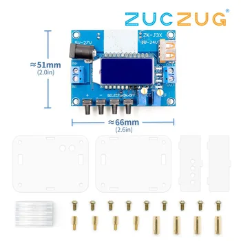 high precision DC DC Buck Converter CC CV Power Module 1-24V 3A Adjustable Regulated power supply capacity Voltmeter ammeter
high precision DC DC Buck Converter CC CV Power Module 1-24V 3A Adjustable Regulated power supply capacity Voltmeter ammeter