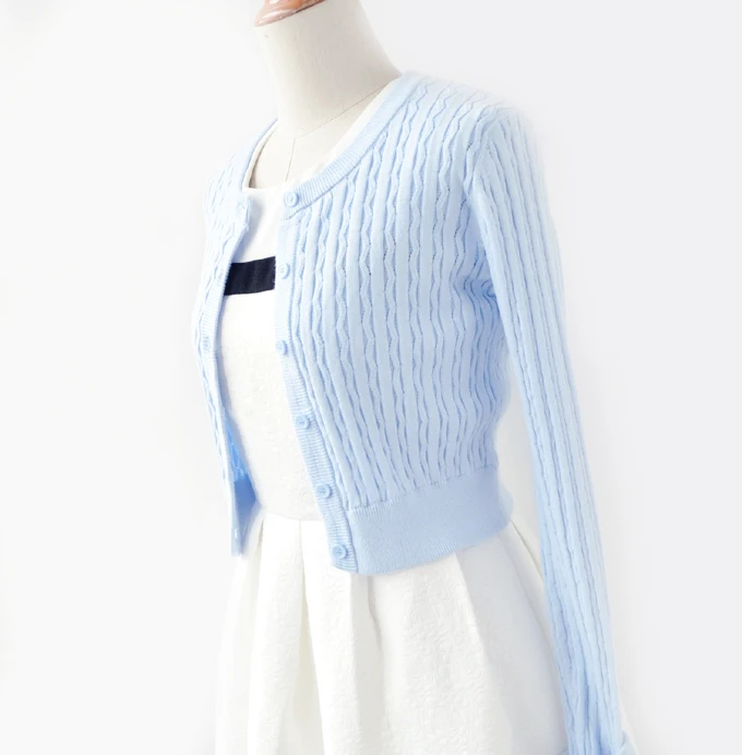 spring women's vertical stripe twisted short design sweaters cardigan outerwear long sleeve knitted sweater female short coat
spring women's vertical stripe twisted short design sweaters cardigan outerwear long sleeve knitted sweater female short coat