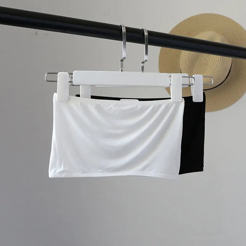 Female Strapless Black White Tube Top Bandeau Bra Soft Modal Bra Ladies Summer Sexy Sports Bra Underwear Wrap Chest Underwear
Female Strapless Black White Tube Top Bandeau Bra Soft Modal Bra Ladies Summer Sexy Sports Bra Underwear Wrap Chest Underwear