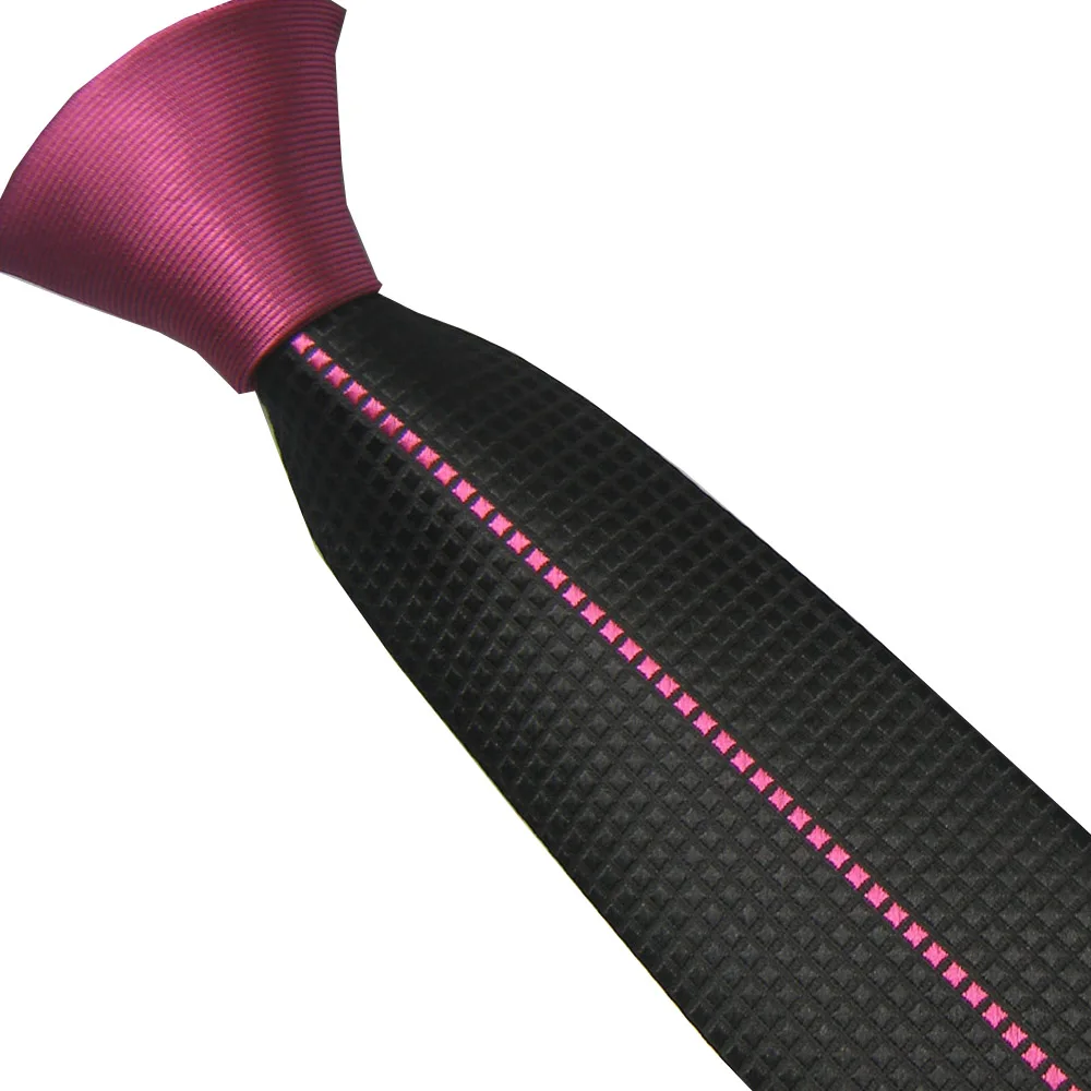 LAMMULIN Men's Suit Ties Rose red Knot Contrast Black with Rose red Square Striped Necktie Microfiber Skinny Tie 6cm Cravat
LAMMULIN Men's Suit Ties Rose red Knot Contrast Black with Rose red Square Striped Necktie Microfiber Skinny Tie 6cm Cravat