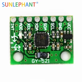 IIC I2C GY-521 MPU-6050 MPU6050 3 Axis Analog Gyroscope Sensors + 3 Axis Accelerometer Module For Arduno With Pins 3-5V DC
IIC I2C GY-521 MPU-6050 MPU6050 3 Axis Analog Gyroscope Sensors + 3 Axis Accelerometer Module For Arduno With Pins 3-5V DC