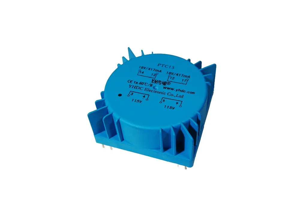 PTC15 For Audio usage Power 15VA 2*115V 2*12V toroidal transformer, encapsulated transformer PCB Welding transformer
PTC15 For Audio usage Power 15VA 2*115V 2*12V toroidal transformer, encapsulated transformer PCB Welding transformer