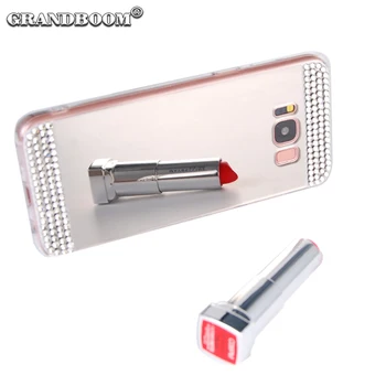 50pcs Luxury Bling Diamond Mirror Case For Samsung Galaxy Note 9 8 5 4 S9 S8 Plus S7 S6 Edge S5 Soft TPU Silicone Gitter Cover
50pcs Luxury Bling Diamond Mirror Case For Samsung Galaxy Note 9 8 5 4 S9 S8 Plus S7 S6 Edge S5 Soft TPU Silicone Gitter Cover