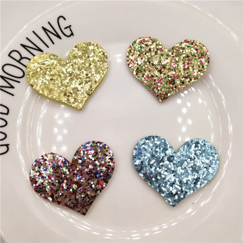 200pcs/lot 4.4x3.5cm Shiny Heart Padded Applique Crafts for Garment Accessories And Girl Hair Jewelry Decoration
200pcs/lot 4.4x3.5cm Shiny Heart Padded Applique Crafts for Garment Accessories And Girl Hair Jewelry Decoration