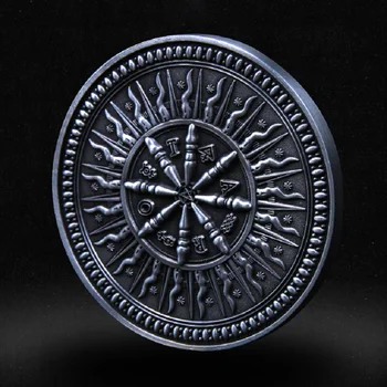 FGHGF board game Retro Poker Card Guard Wheel of Fortune PokerStars Dealer Button Cards Protector Head-to-tail Divination
FGHGF board game Retro Poker Card Guard Wheel of Fortune PokerStars Dealer Button Cards Protector Head-to-tail Divination