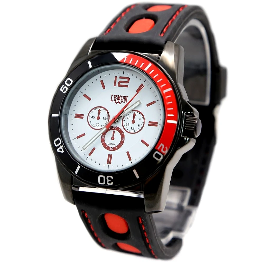 New Casual Watch Your Life W857G White Dial Black Watchcase Water Resist Silicone Black Band Fashion Watch
New Casual Watch Your Life W857G White Dial Black Watchcase Water Resist Silicone Black Band Fashion Watch