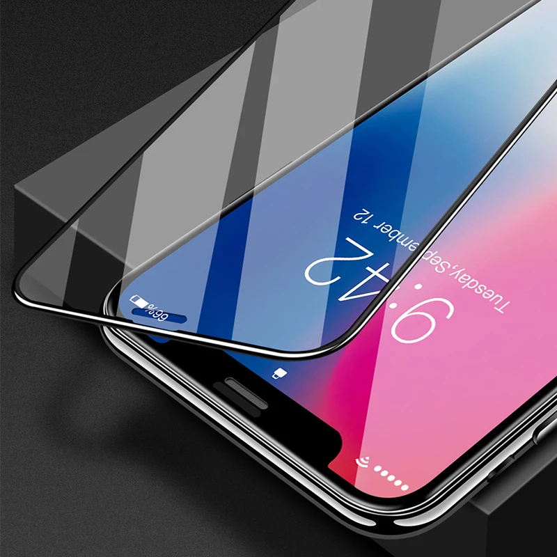 9D Curved Edge Full Cover Tempered Glass On The For iPhone X XR XS Max Screen Protective Glass For iPhone 7 8 6 6S Plus Film
9D Curved Edge Full Cover Tempered Glass On The For iPhone X XR XS Max Screen Protective Glass For iPhone 7 8 6 6S Plus Film