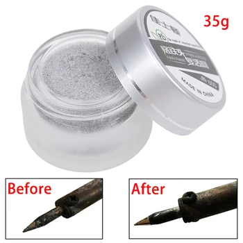 Soldering Iron Lead-Free Tip Refresher Clean Paste for Oxide Solder Iron Tip Head Resurrection Repair Tools
Soldering Iron Lead-Free Tip Refresher Clean Paste for Oxide Solder Iron Tip Head Resurrection Repair Tools