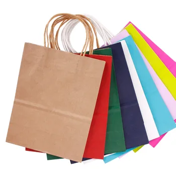 New High Quality Kraft Paper Bag With Handles Festival Gift Bag For Wedding Birthday Party Jewelry Paper Bags #242291
New High Quality Kraft Paper Bag With Handles Festival Gift Bag For Wedding Birthday Party Jewelry Paper Bags #242291