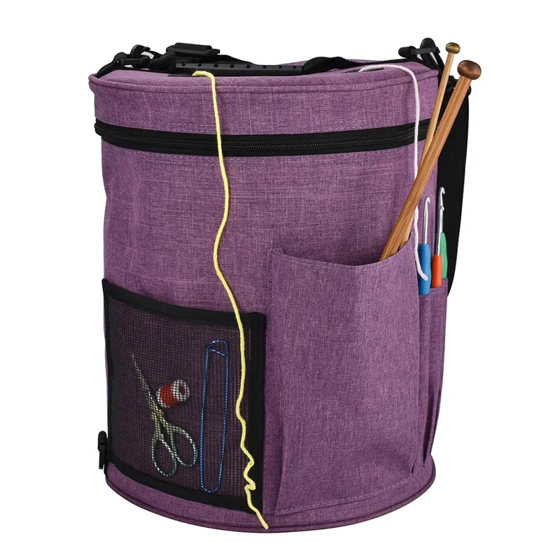 Practical Yarn Case Storage Bag Women Mom Home Yarn Storage Bag For Crochet Hook Knitting Needles Yarn Holder Bag with Straps
Practical Yarn Case Storage Bag Women Mom Home Yarn Storage Bag For Crochet Hook Knitting Needles Yarn Holder Bag with Straps