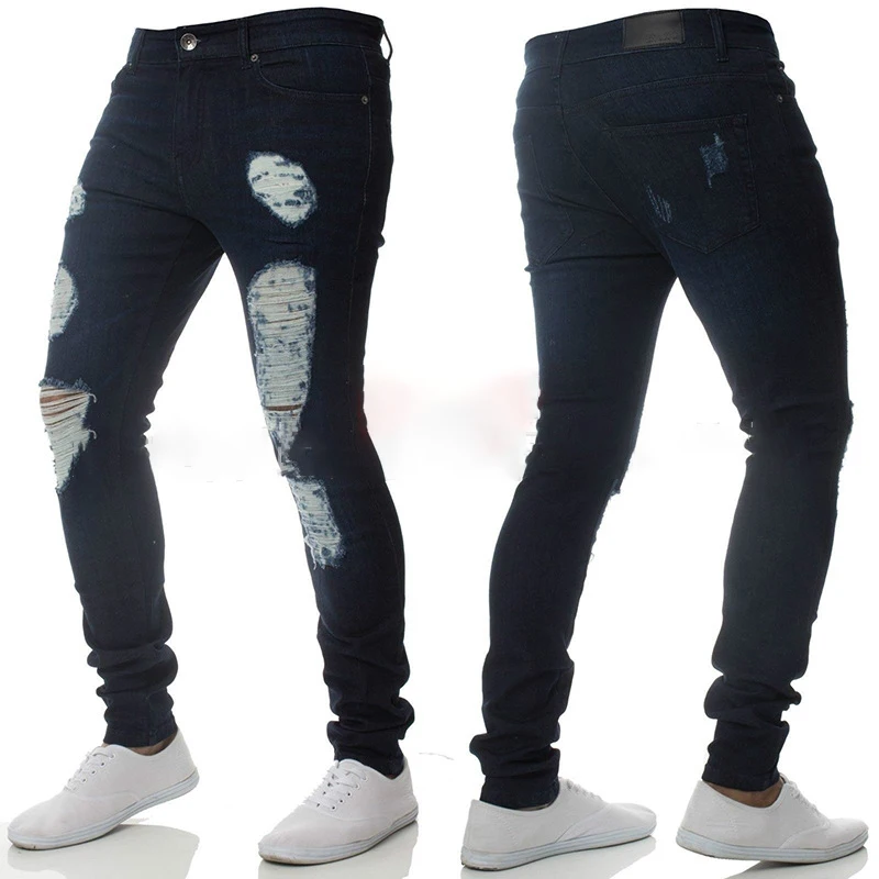 Summer Men's Jean Pants Vintage Hole Cool Trousers for Guys 2019 Europe America Style Plus Size ripped jeans Male jeans homme
Summer Men's Jean Pants Vintage Hole Cool Trousers for Guys 2019 Europe America Style Plus Size ripped jeans Male jeans homme