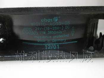 Original EBMPAPST W1G110-AG03-08 12CM 24V 11W 120*120*38MM Full Metal cooling fan
Original EBMPAPST W1G110-AG03-08 12CM 24V 11W 120*120*38MM Full Metal cooling fan