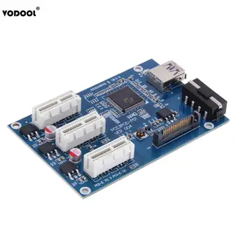 3 in 1 PCI Express PCI E 1X Slots PC Riser Card Expansion Card Adapter PCI-E 3 Port Add On Cards Super Speed Computer Components
3 in 1 PCI Express PCI E 1X Slots PC Riser Card Expansion Card Adapter PCI-E 3 Port Add On Cards Super Speed Computer Components