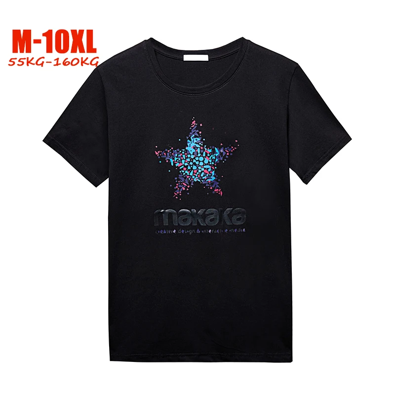 2019 Summer T Shirts men Large size Casual Short sleeves tshirt men Print stars 7XL 8XL 9XL 10XL tee shirt homme
2019 Summer T Shirts men Large size Casual Short sleeves tshirt men Print stars 7XL 8XL 9XL 10XL tee shirt homme