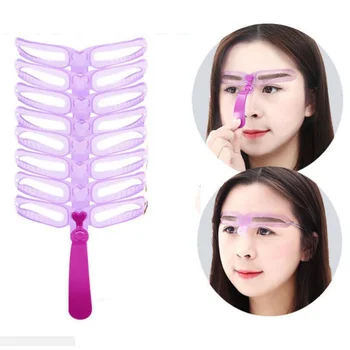 Reusable Eyebrow Model Template Eyebrow Shaper Defining Stencils Makeup Shaper Set Template Tools
Reusable Eyebrow Model Template Eyebrow Shaper Defining Stencils Makeup Shaper Set Template Tools
