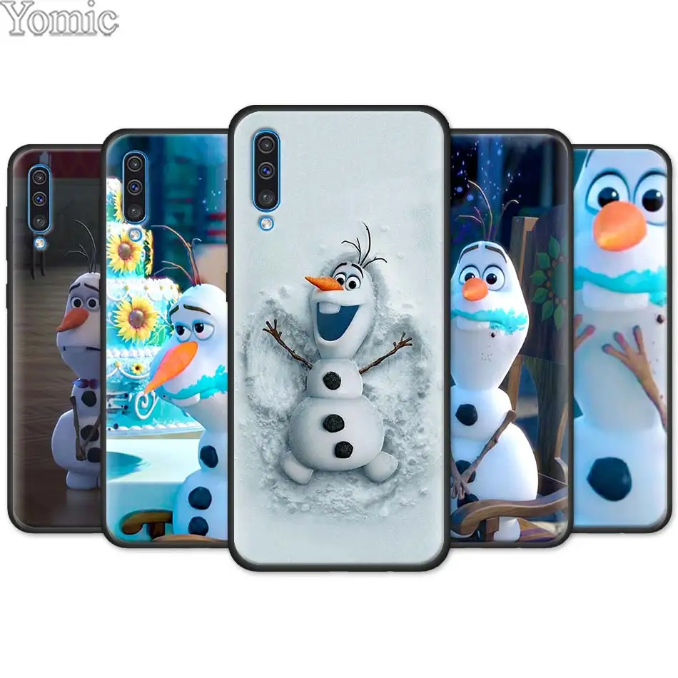 Olaf Snowman Frozen Silicone Soft Case for Samsung Galaxy A50 A70 A40 A10 A20 A30 A60 A9 A8 A6 A7 Black TPU Case Cover
Olaf Snowman Frozen Silicone Soft Case for Samsung Galaxy A50 A70 A40 A10 A20 A30 A60 A9 A8 A6 A7 Black TPU Case Cover