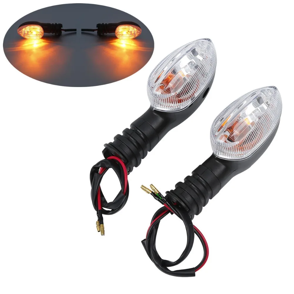 Universal Front Left & Right ABS Clear Lens Turn Signal For Yamaha YZF R1 R6 FZ1 FZ6 All Years
Universal Front Left & Right ABS Clear Lens Turn Signal For Yamaha YZF R1 R6 FZ1 FZ6 All Years