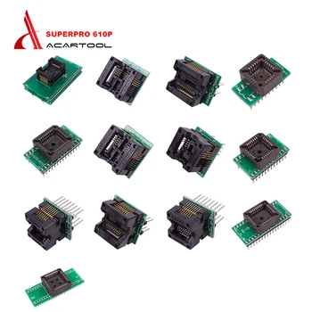 13pcs Adapter For Superpro Xeltek 610P USB ECU Programmer Burn Block Xeltek USB Superpro 610P Adapter Superpro Xeltek Adapter
13pcs Adapter For Superpro Xeltek 610P USB ECU Programmer Burn Block Xeltek USB Superpro 610P Adapter Superpro Xeltek Adapter