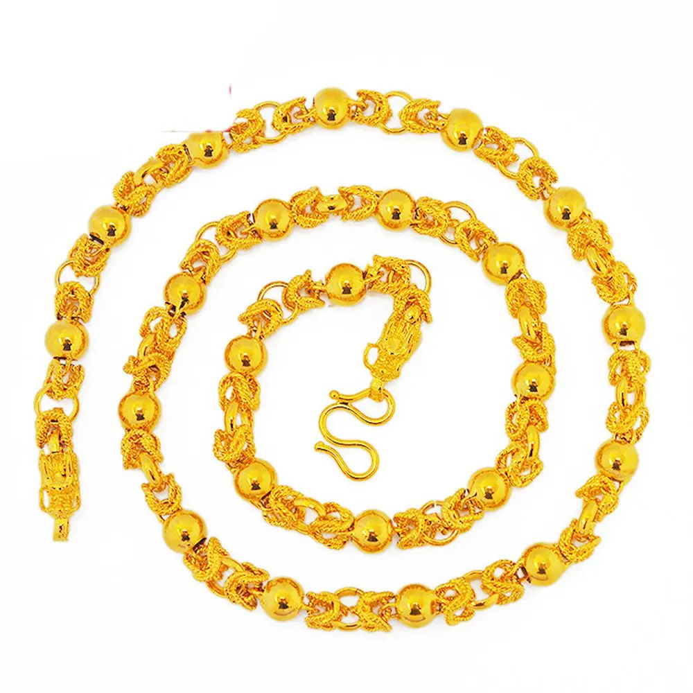 Mens Necklace Solid Chai Yellow Gold Filled Classic Fashion Jewelry Dragon Head Design
Mens Necklace Solid Chai Yellow Gold Filled Classic Fashion Jewelry Dragon Head Design