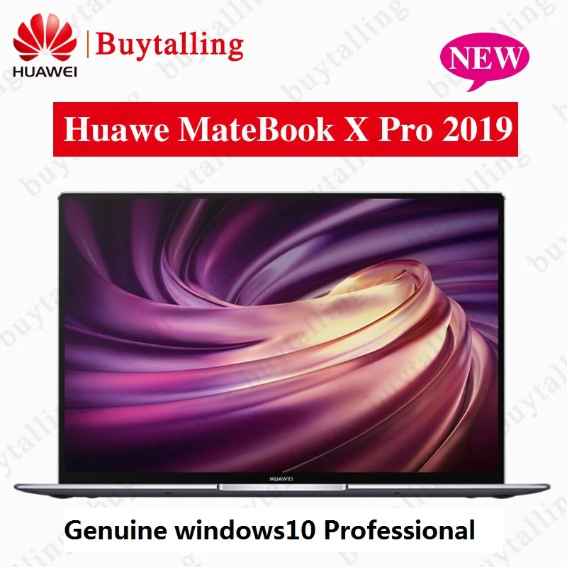 NEW Original HUAWEI MateBook X Pro 2019 Laptop 13.9 inches GeForce MX250 i5-8265U 8GB LPDDR3 processor Notebook
NEW Original HUAWEI MateBook X Pro 2019 Laptop 13.9 inches GeForce MX250 i5-8265U 8GB LPDDR3 processor Notebook