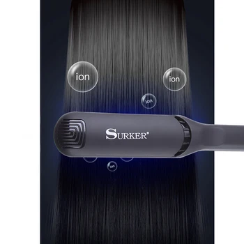 Surker Professional Hair Straightener Hair Iron Ptc Fast Heat Adjustabletemperature For Wet & Dry Hair Straighting Eu Plug
Surker Professional Hair Straightener Hair Iron Ptc Fast Heat Adjustabletemperature For Wet & Dry Hair Straighting Eu Plug