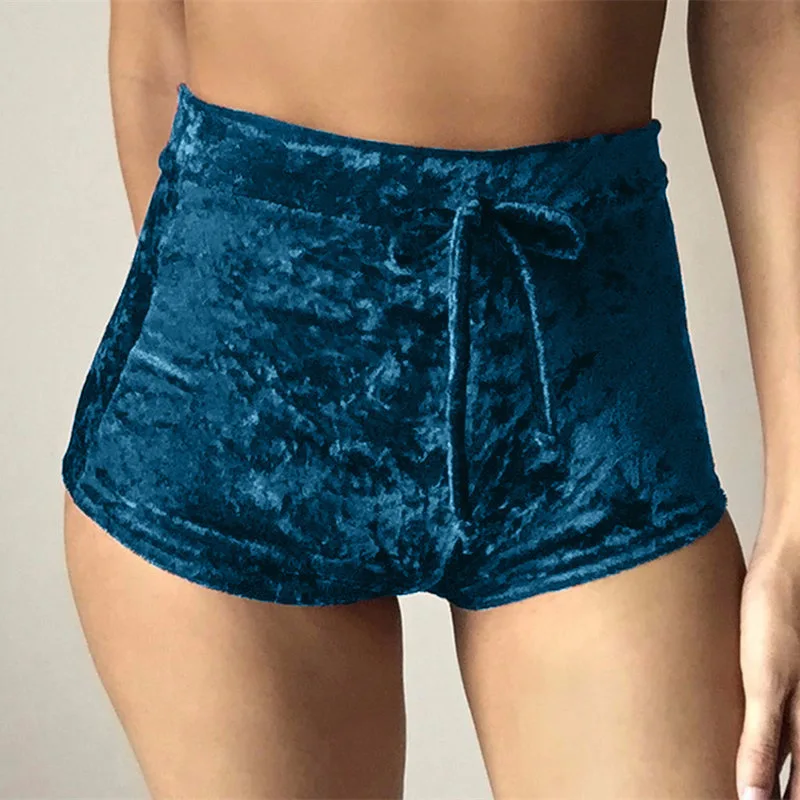 2019 Women Velvet Drawstring Shorts Casual High Waist Skinny Shorts Feminino Fashion Sexy Bodycon Workout Flannel Short Pants
2019 Women Velvet Drawstring Shorts Casual High Waist Skinny Shorts Feminino Fashion Sexy Bodycon Workout Flannel Short Pants