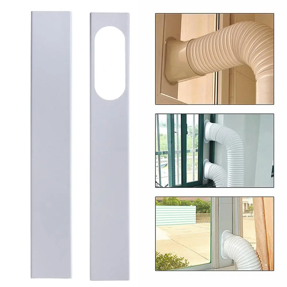 2Pcs Adjustable Window Slide Plate Durable Exhaust Hose Telescopic sealing Tube Connector Kit For Portable Air Conditioner
2Pcs Adjustable Window Slide Plate Durable Exhaust Hose Telescopic sealing Tube Connector Kit For Portable Air Conditioner