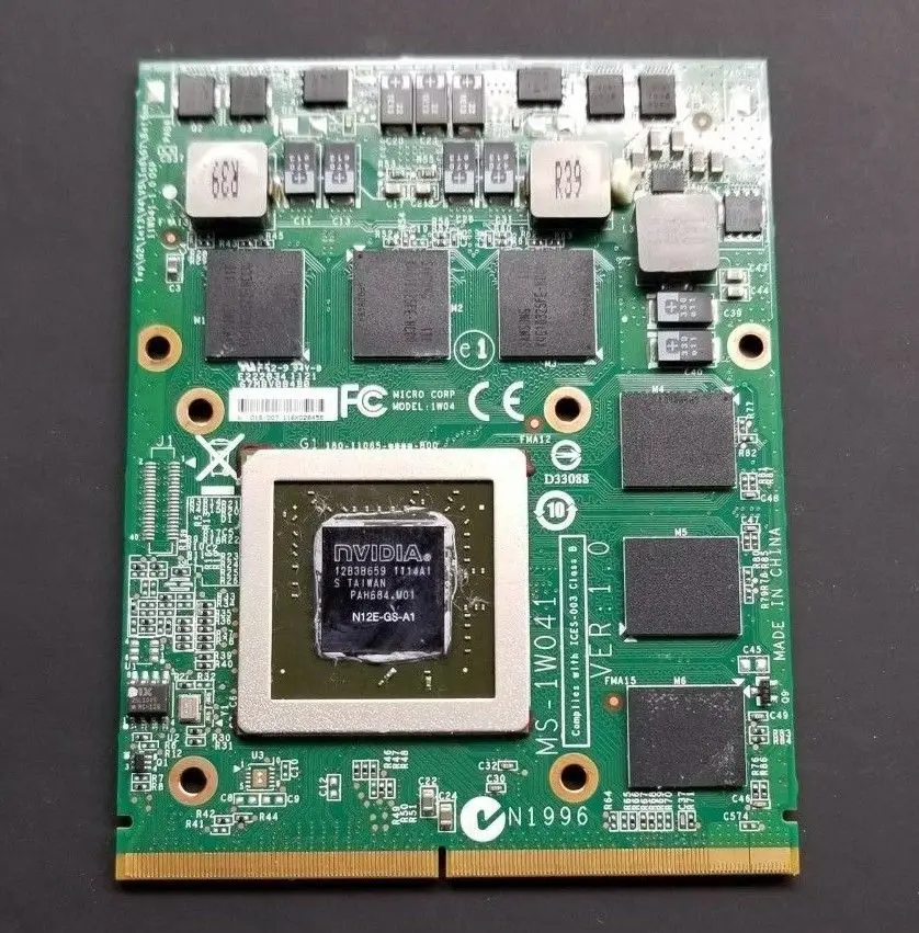 Видеокарта GTX 560M DDR5 VGA для MSI GT70 GT60 GX660R GT660 на 100% состоящая из двух частей с